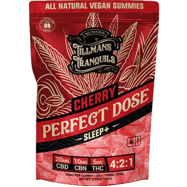 Tillmans Tranquils THC Sleep Gummies - 20mg CBD, 10mg CBN, 5mg THC