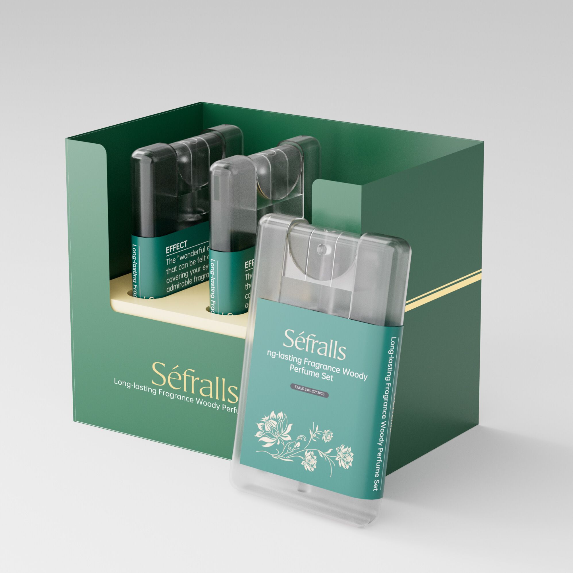 zhima Sefralls Long lasting Fragrance Woody Perfume Set,Skin Friendly,mini perfume sets,Long Lasting Fragrance Travel Size,Woody Notes