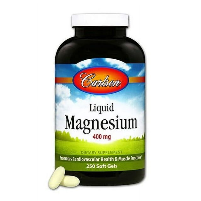 Carlson Labs Carlson Liquid Magnesium Softgels, 250 Ct