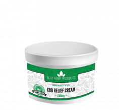 Elite Hemp Broad Spectrum Pain Relief Cream 250mg