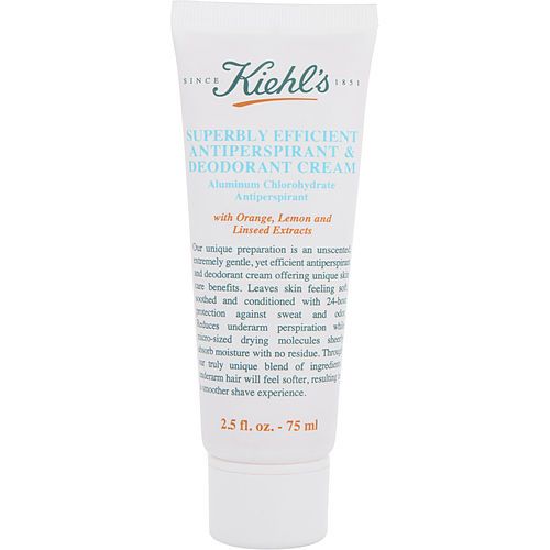 Kiehl's Superbly Efficient Anti Perspirant & Deodorant Cream 75ml/2.5oz