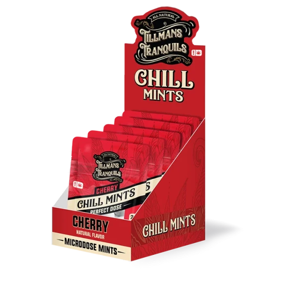 Tillmans Tranquils Chill THC Cherry Mints 2:1 Ratio - 10 Pack