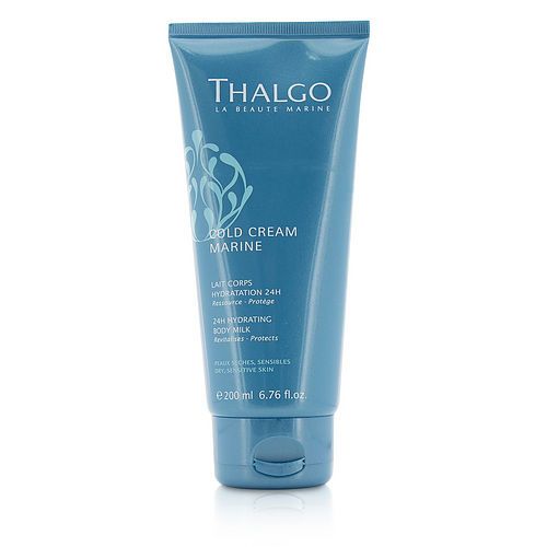 Thalgo Cold Cream Marine 24H Hydrating Body Milk For Dry, Sensitive Skin 200ml/6.76oz