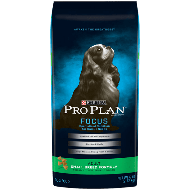 Purina Pro Plan Small Breed for Adult Dogs Chicken Rice 6 lb Bag