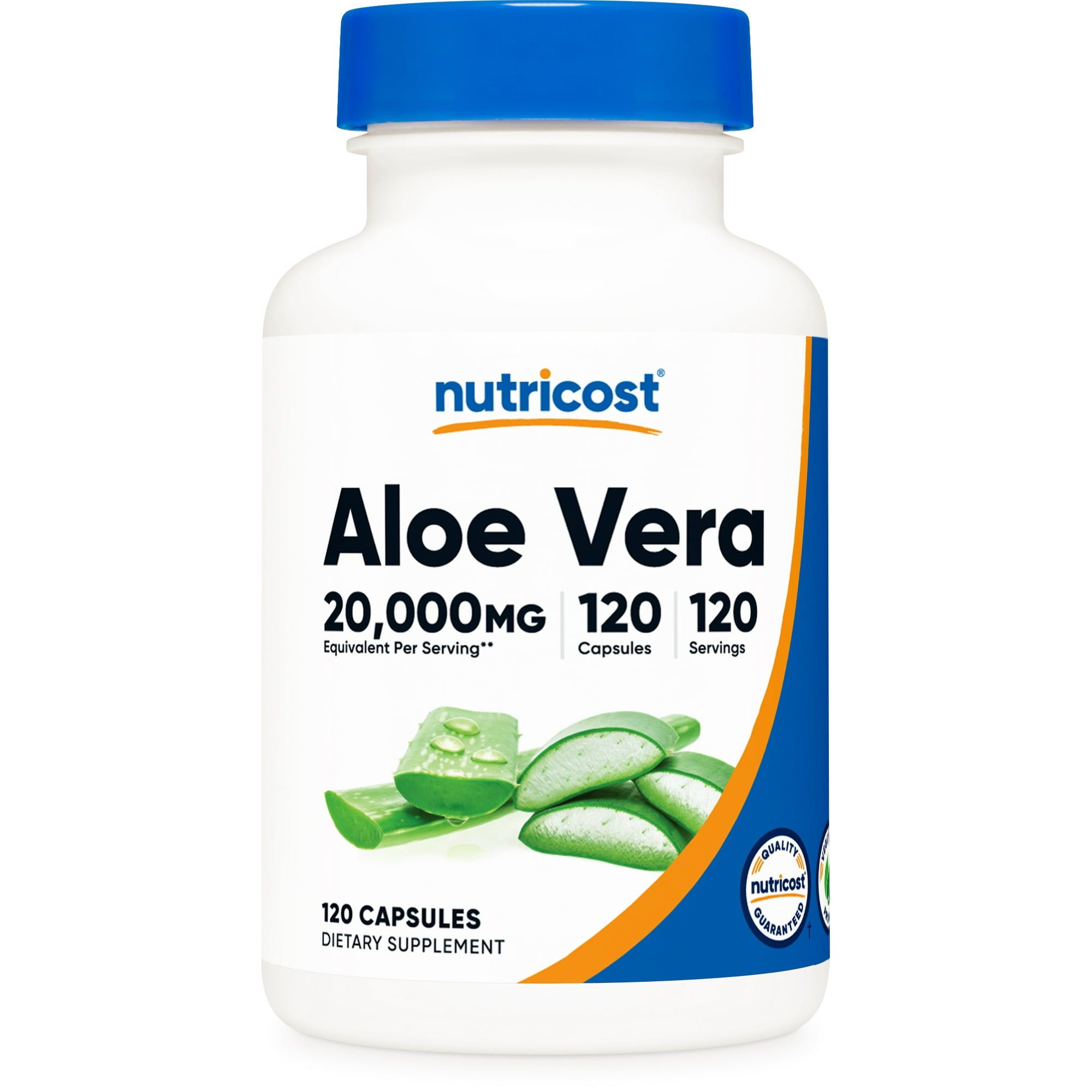 Nutricost Aloe Vera 100mg, 120 Capsules Gluten Free, Non GMO Supplement
