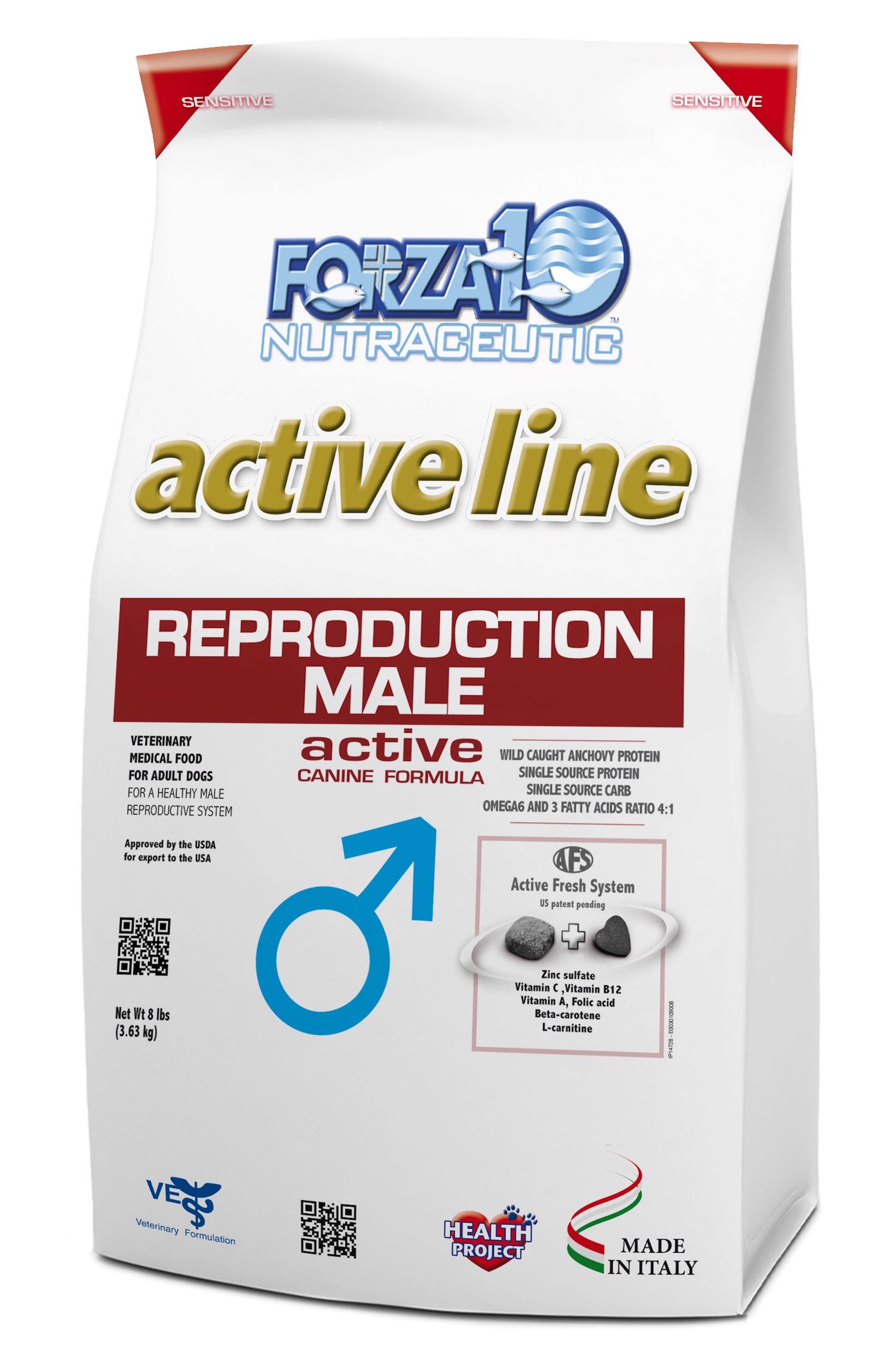 Forza10 Active Dog Reproductive Male 18lb