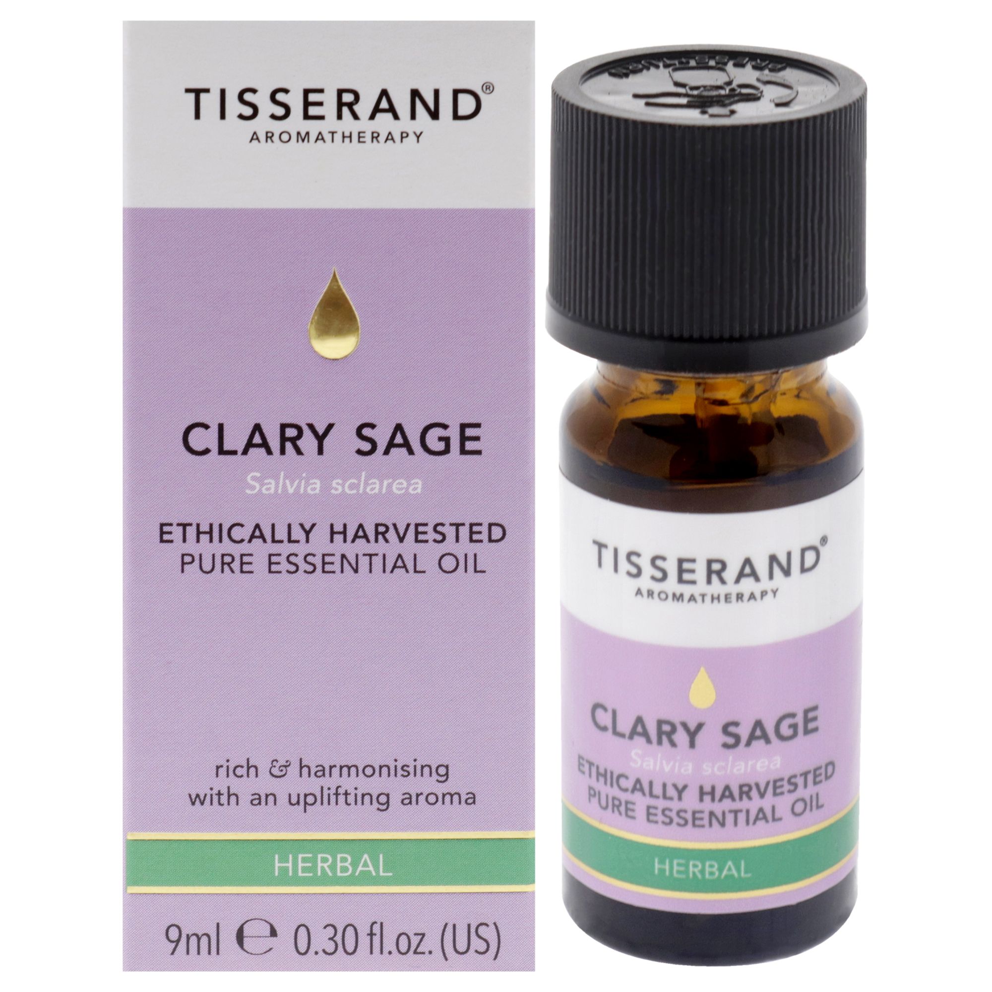 Tisserand Ethically Harvested Pure Essential Oil Clary Sage