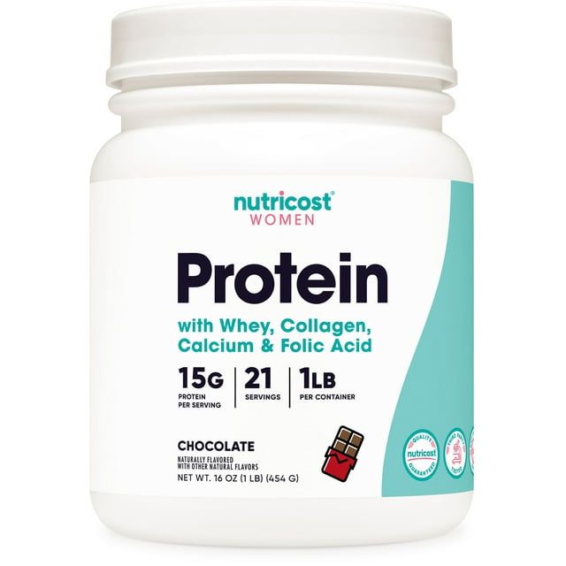 Nutricost Protein Complex for Women (Chocolate, 1 lb) Non GMO Supplement