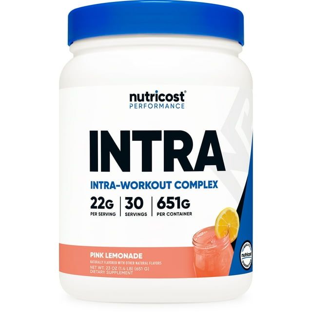 Nutricost Intra Workout Powder, 30 Servings (Pink Lemonade) Non GMO Supplement