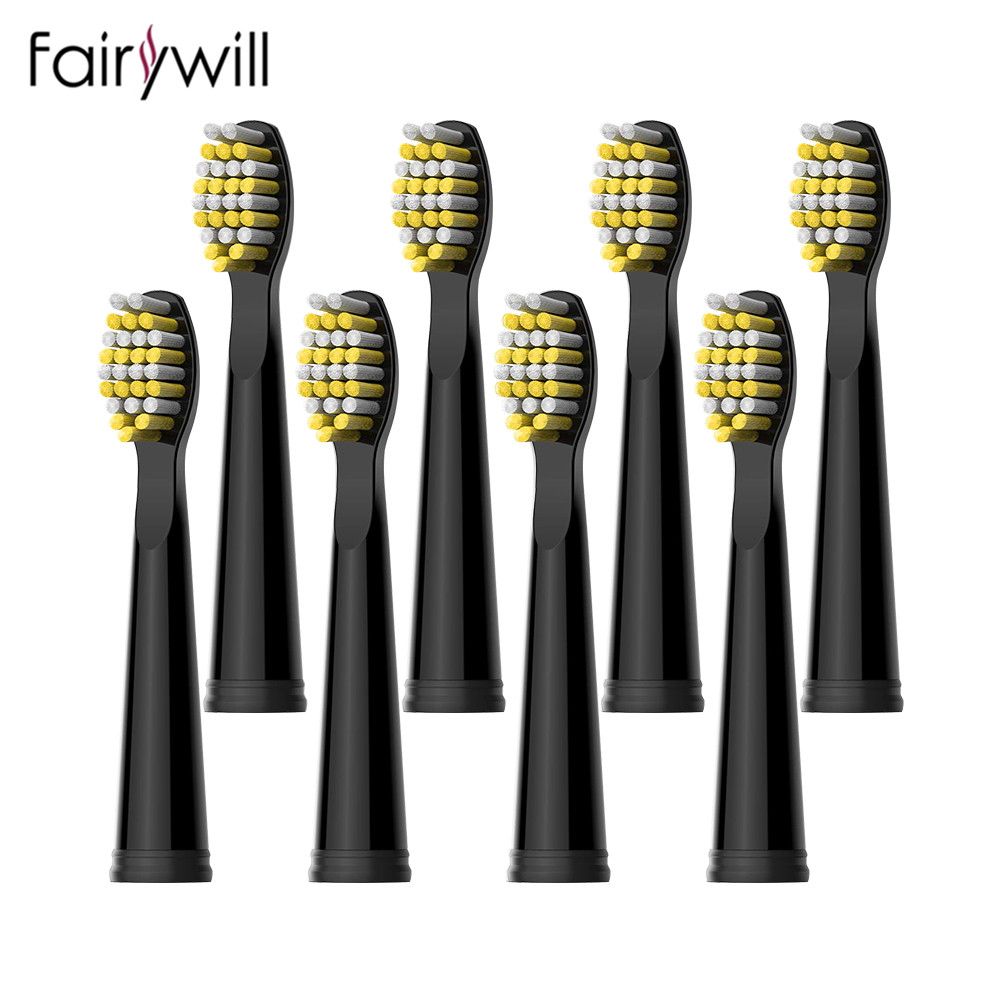 Fairywill 4 16PC Electric Toothbrush Heads Automatic Tooth Brush Replacement Heads For FW 507 FW 508 FW 917 FW 551 FW 2011 FW D3