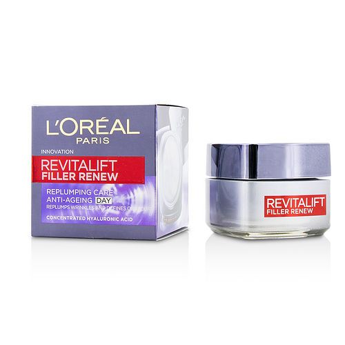L'Oreal Revitalift Filler Renew Replumping Care Anti Ageing Day Cream All Skin Types, even Sensitive 50ml/1.7oz