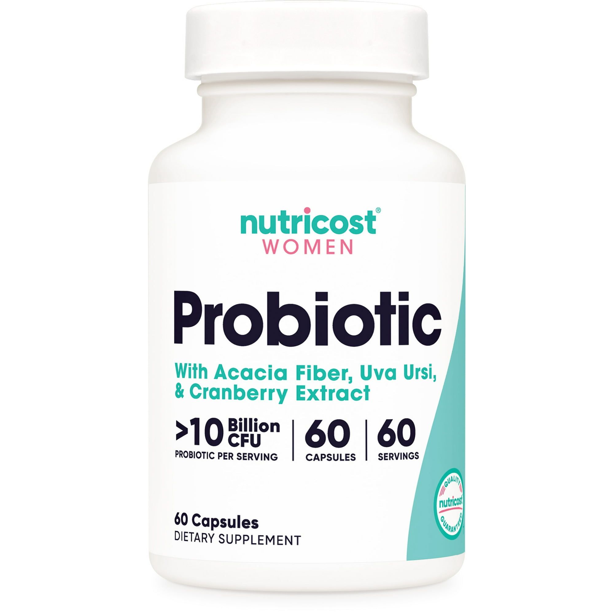 Nutricost Probiotic for Women 10 Billion CFU, 60 Capsules Probiotic Supplement