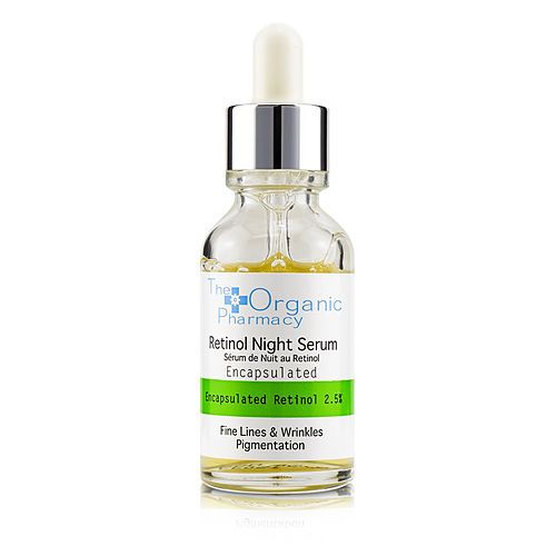 The Organic Pharmacy Retinol Night Serum Fine Lines & Wrinkle, Pigmentation & Boost Collagen 30ml/1oz