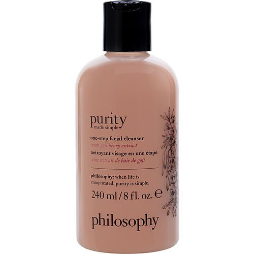 Philosophy Purity Made Simple One Step Facial Cleanser With Goji Berry Extract 240ml/8oz