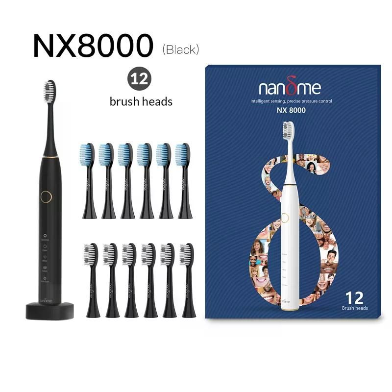 Nandme NX8000 Smart Sonic Electric Toothbrush IPX7 Waterproof Micro Vibration Deep Cleaning Whitener Without Hurting Teeth