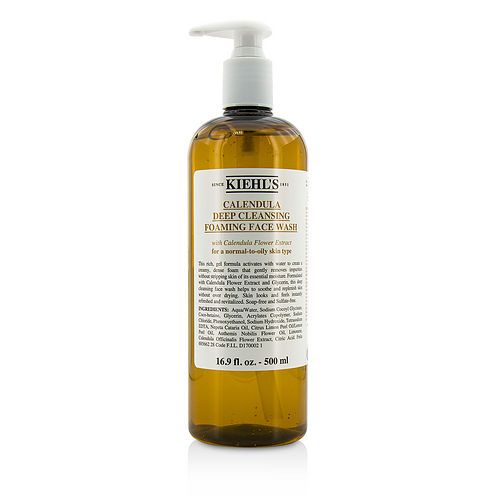 Kiehl's Calendula Deep Cleansing Foaming Face Wash 500ml/16.9oz