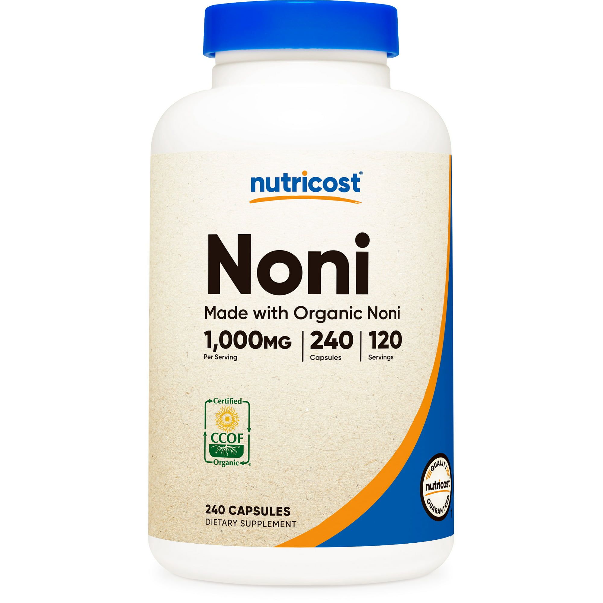 Nutricost Noni 1,000mg, 240 Capsules Supplement Made with Organic Noni
