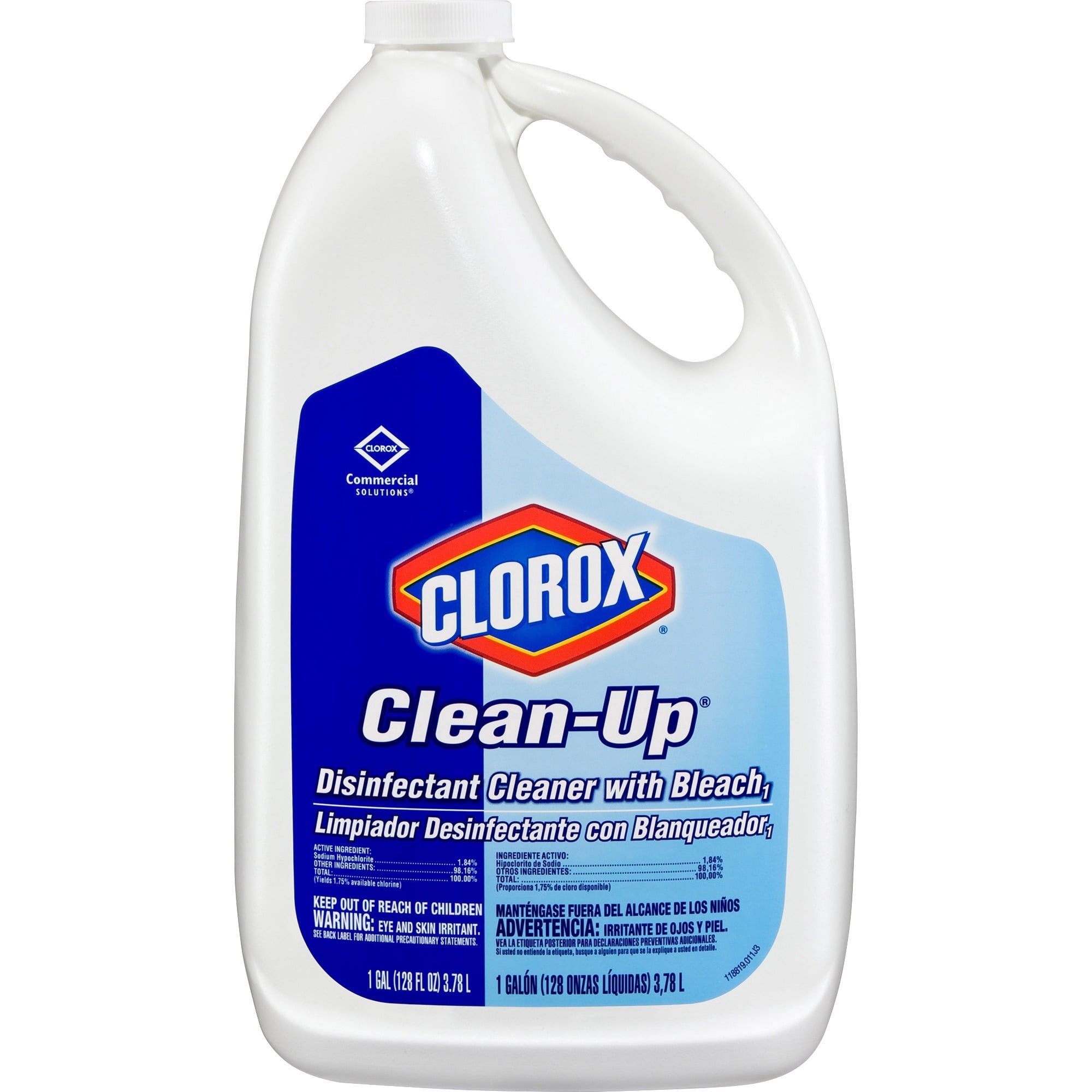 Clorox 35420 128 oz. Fresh Clean Up Disinfectant Cleaner with Bleach