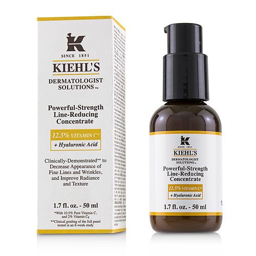Kiehl's Dermatologist Solutions Powerful Strength Line Reducing Concentrate (With 12.5% Vitamin C + Hyaluronic Acid) 50ml/1.7oz