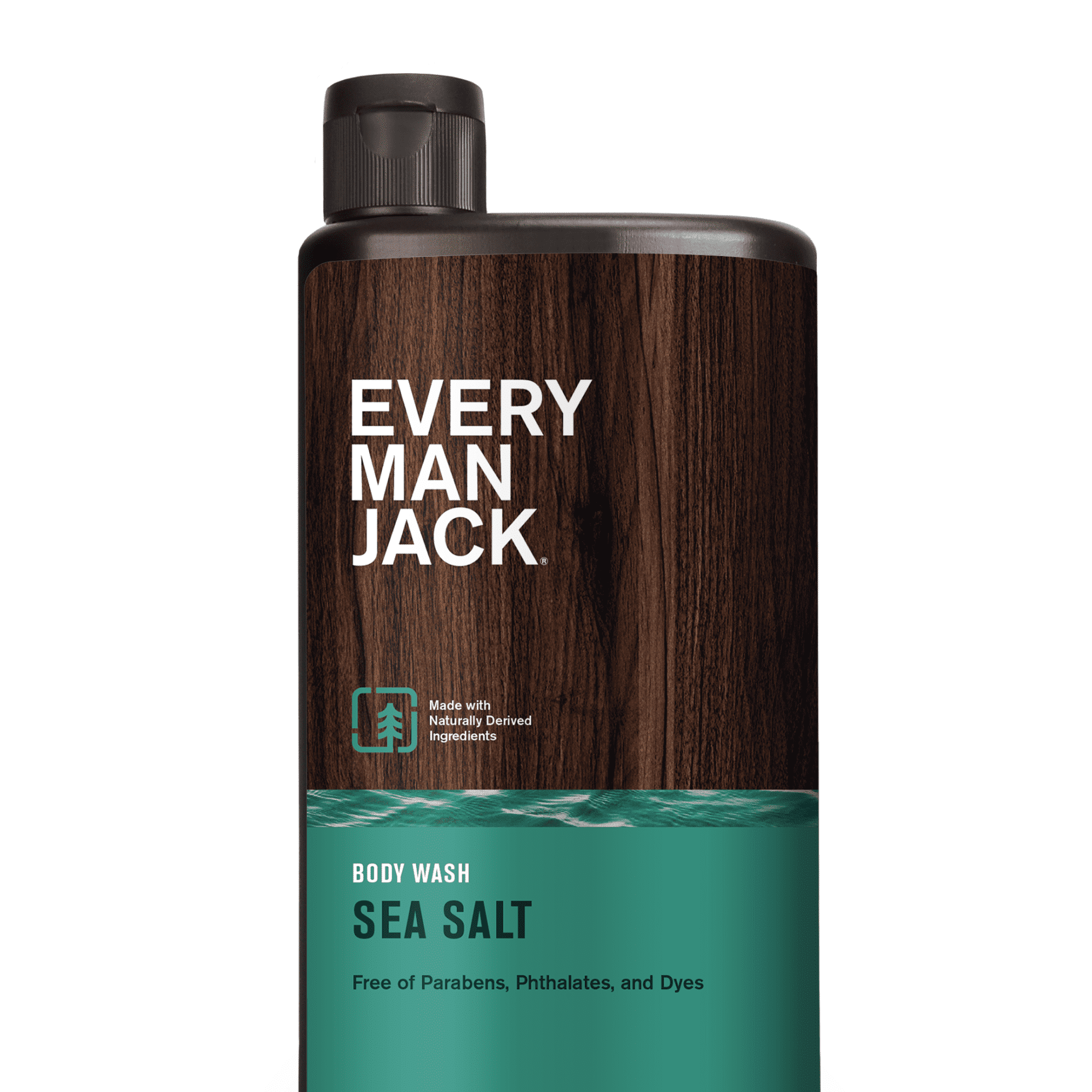 Every Man Jack Sea Salt Hydrating Mens Body Wash for All Skin Types 16.9oz