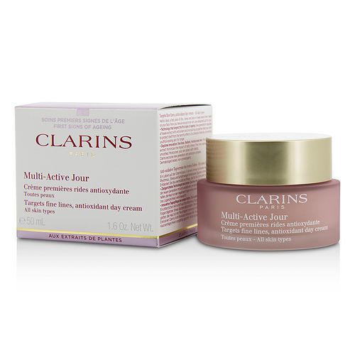 Clarins Multi Active Day Targets Fine Lines Antioxidant Day Cream For All Skin Types 50ml/1.6oz