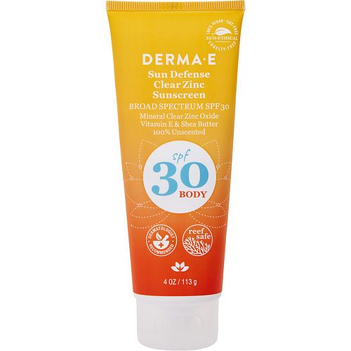 Derma E Sun Defense Mineral Sunscreen SPF 30 Body 113g/4oz