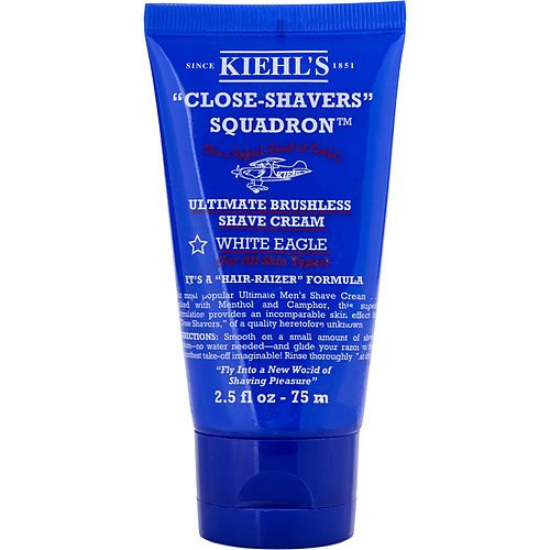 Kiehl's Close Shavers Squadron Ultimate Brushless Shave Cream White Eagle 75ml/2.5oz