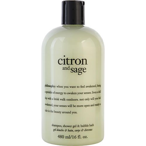 Philosophy Citron & Sage Shampoo, Shower Gel & Bubble Bath 480ml/16oz