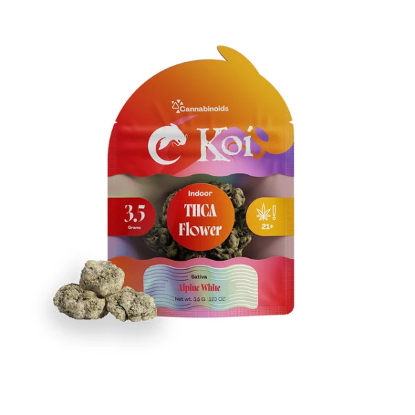 Koi Hemp THCA Flower Gummies Strain (Indica), 3.5g