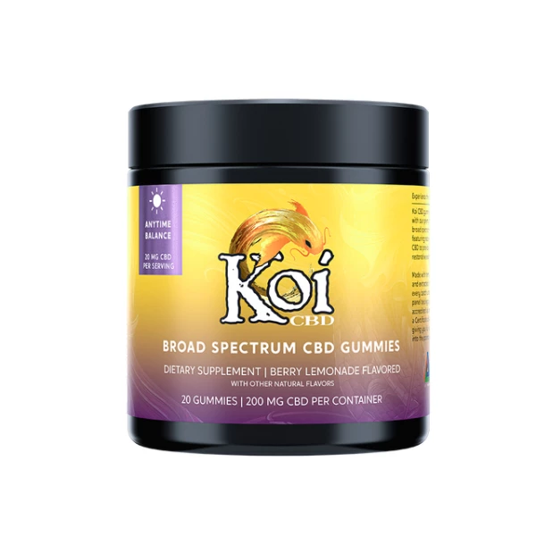 Koi CBD Gummies Anytime Balance - 20 Count