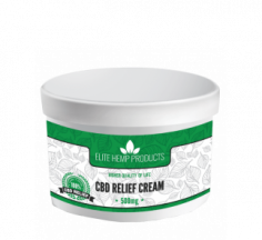 Elite Hemp Full Spectrum pain relief cream 500mg