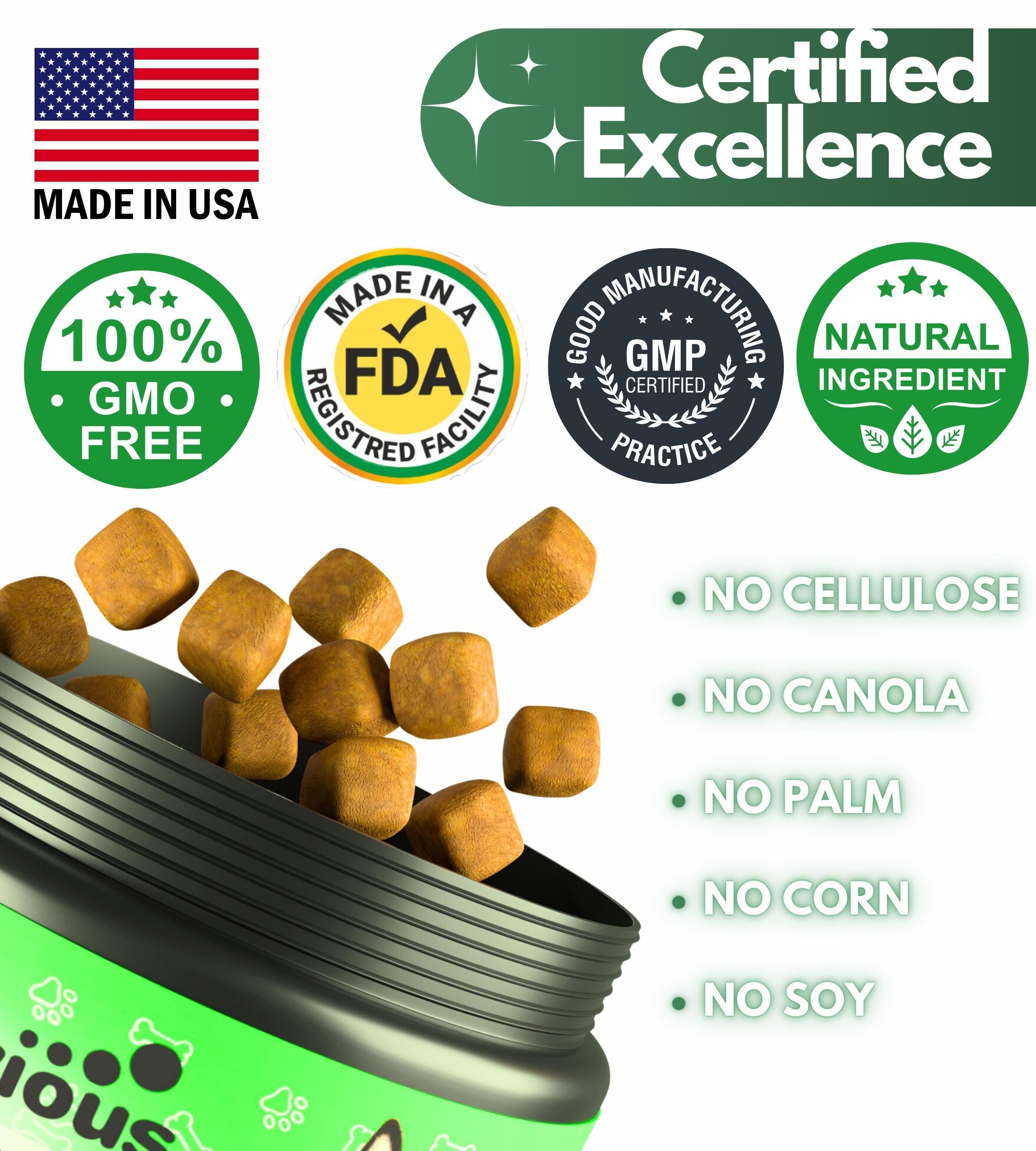 Pawious Flea and Tick Prevention for Dogs Chewables Natural Dog Flea and Tick Control Supplement Flea & Tick Chews for Dogs Oral Flea Pills for Dogs Pest Defense All Life Stages
