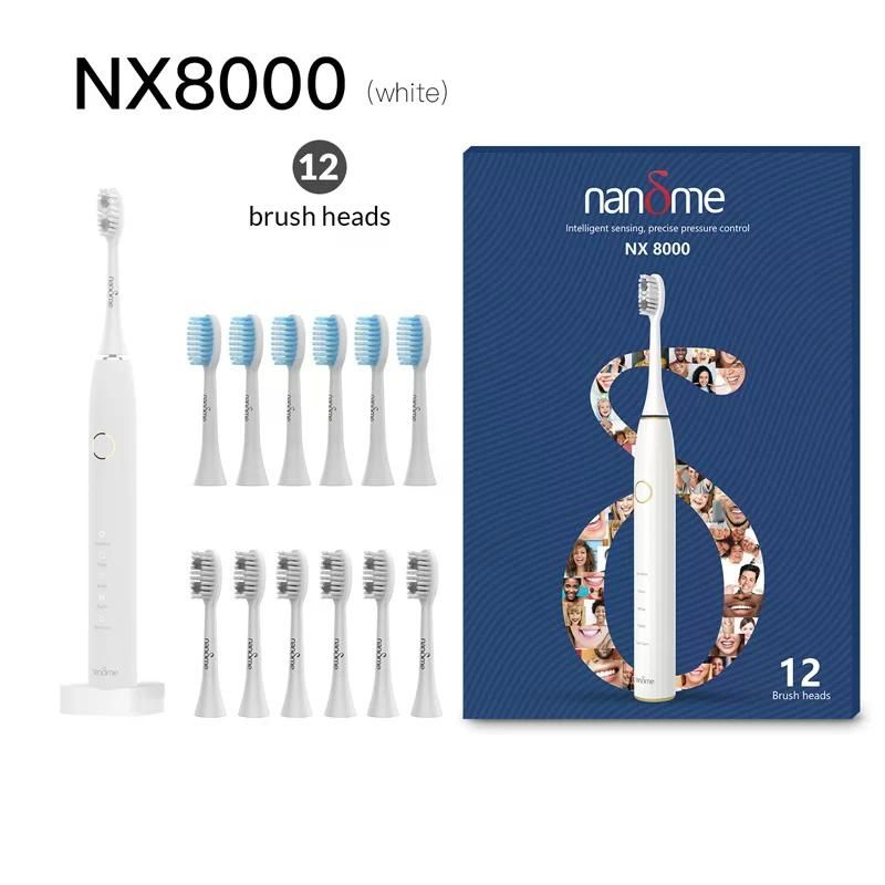 Nandme NX8000 Smart Sonic Electric Toothbrush IPX7 Waterproof Micro Vibration Deep Cleaning Whitener Without Hurting Teeth
