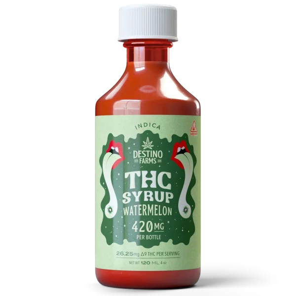Highest Goods Destino Farms D9 420mg THC Syrup