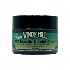 Windy Hill Hemp Full Spectrum CBD Transdermal Muscle & Joint Cream 500mg