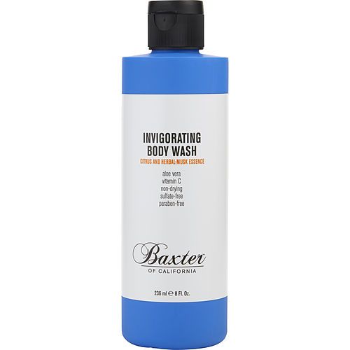Baxter of California INVIGORATING BODY WASH CITRUS & HERBAL MUSK 8 OZ