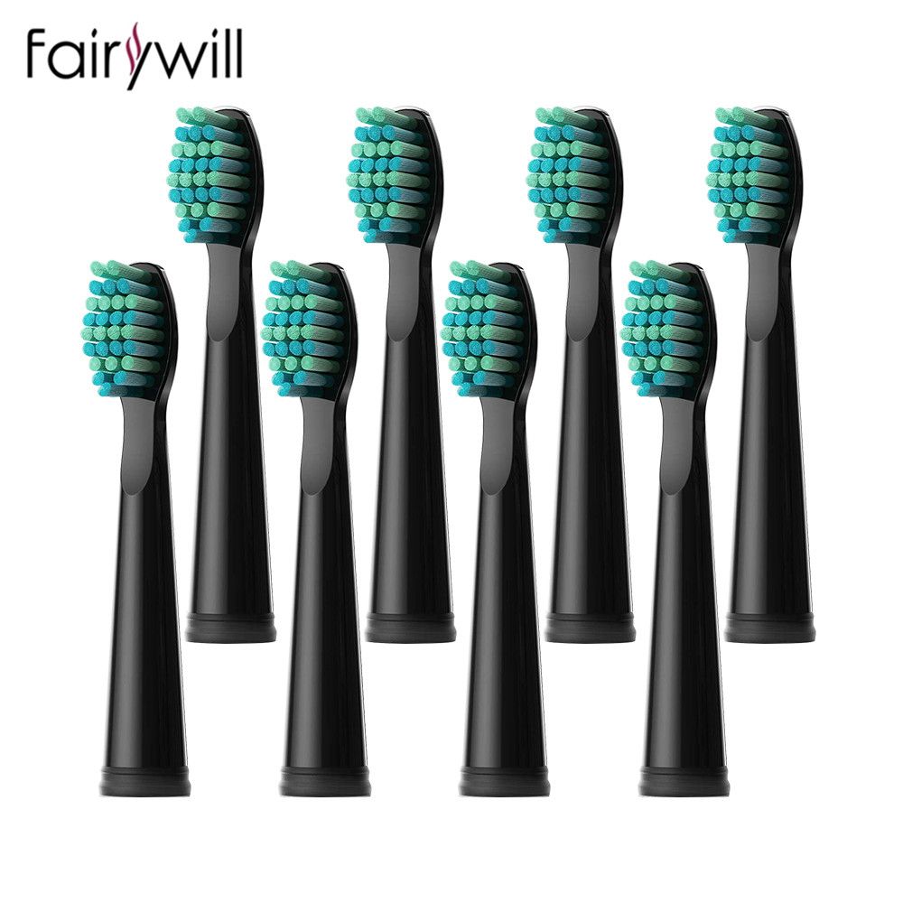 Fairywill 4 16PC Electric Toothbrush Heads Automatic Tooth Brush Replacement Heads For FW 507 FW 508 FW 917 FW 551 FW 2011 FW D3