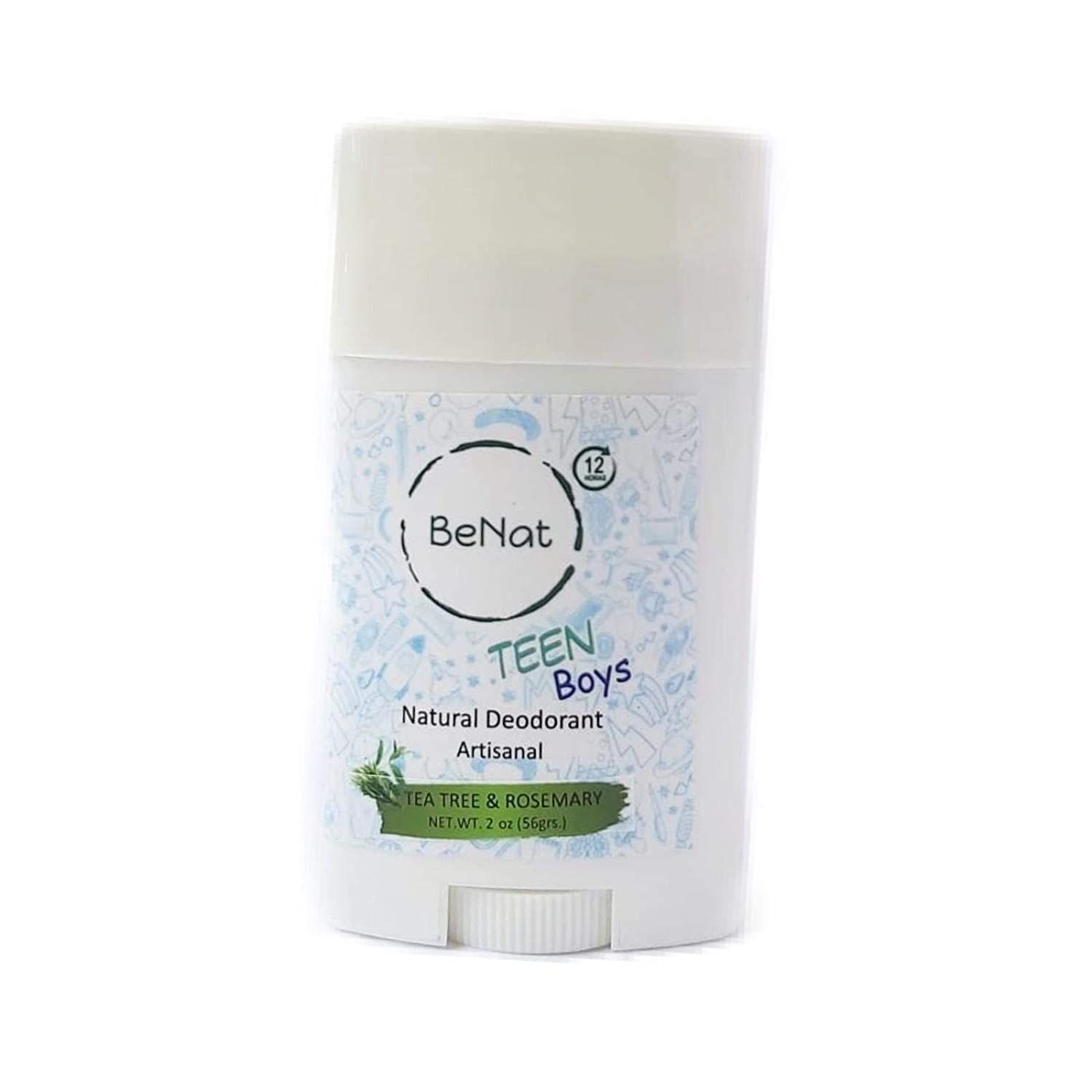 BeNat All natural Deodorants for Kids & Teens