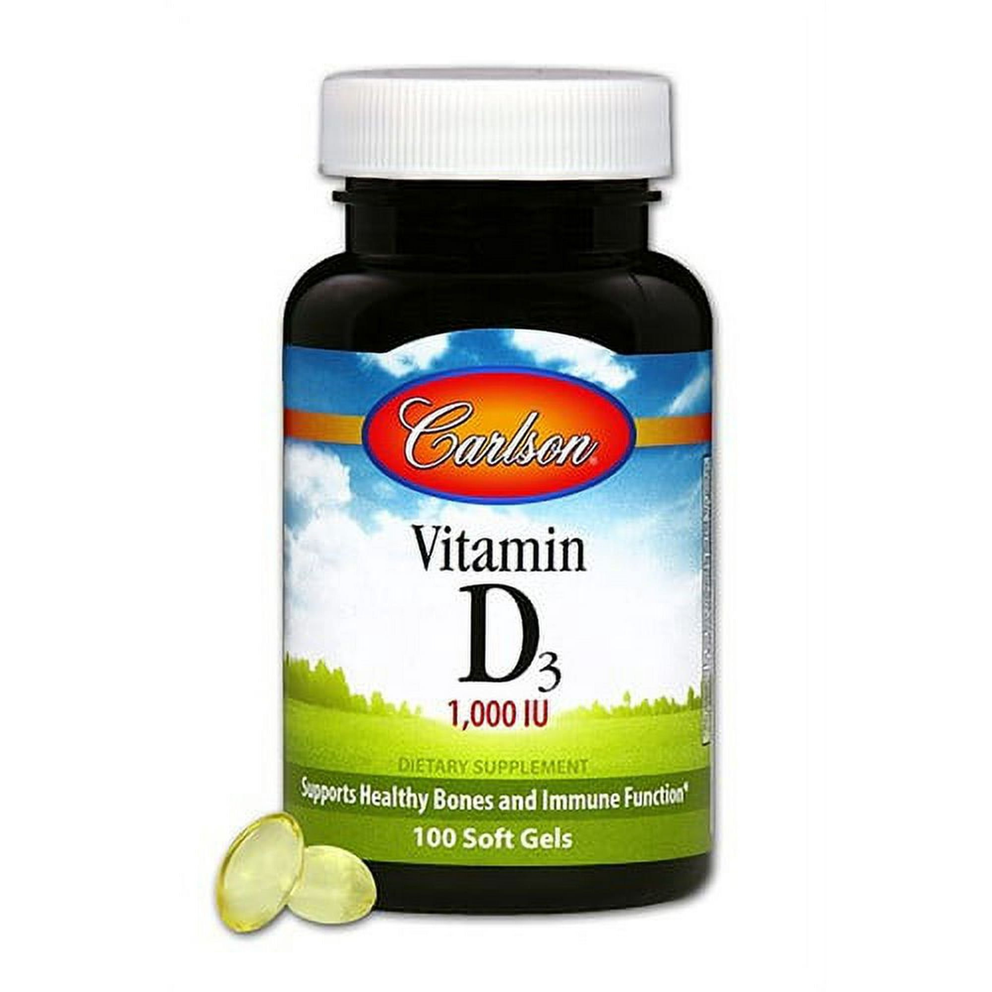 Carlson Labs Carlson Vitamin D3 1000 IU, softgels