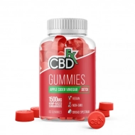 CBDfx CBD Gummies with Apple Cider Vinegar 1500mg - 60 Count