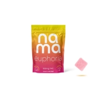 nama Euphoria Pink Lemonade Gummies, 10mg THC per gummy, 10 Count