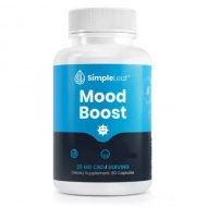 Simple Leaf Mood Boost CBD Capsules 1200mg - 60 Count