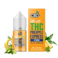 CBDfx CBD + Delta-9 THC Vape Juice: Pineapple Express – Hybrid - 30ml