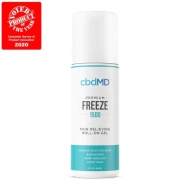 cbdMD Broad Spectrum CBD Freeze Rollers - 1500mg - 30ml