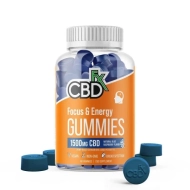 CBDfx CBD Gummies for Focus & Energy 1500mg - 60 Count