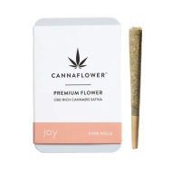 Cannaflower Joy Effect Pre-Rolls - 1g CBD Joints - Hybrid