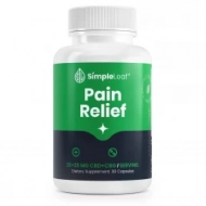 Simple Leaf CBD Capsules Relief 1500mg - 30 Count
