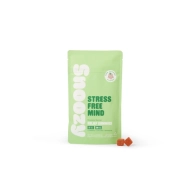 Snoozy Stress Free Mind: Relief Gummies - 5mg THC, 20mg CBD, 40 Count