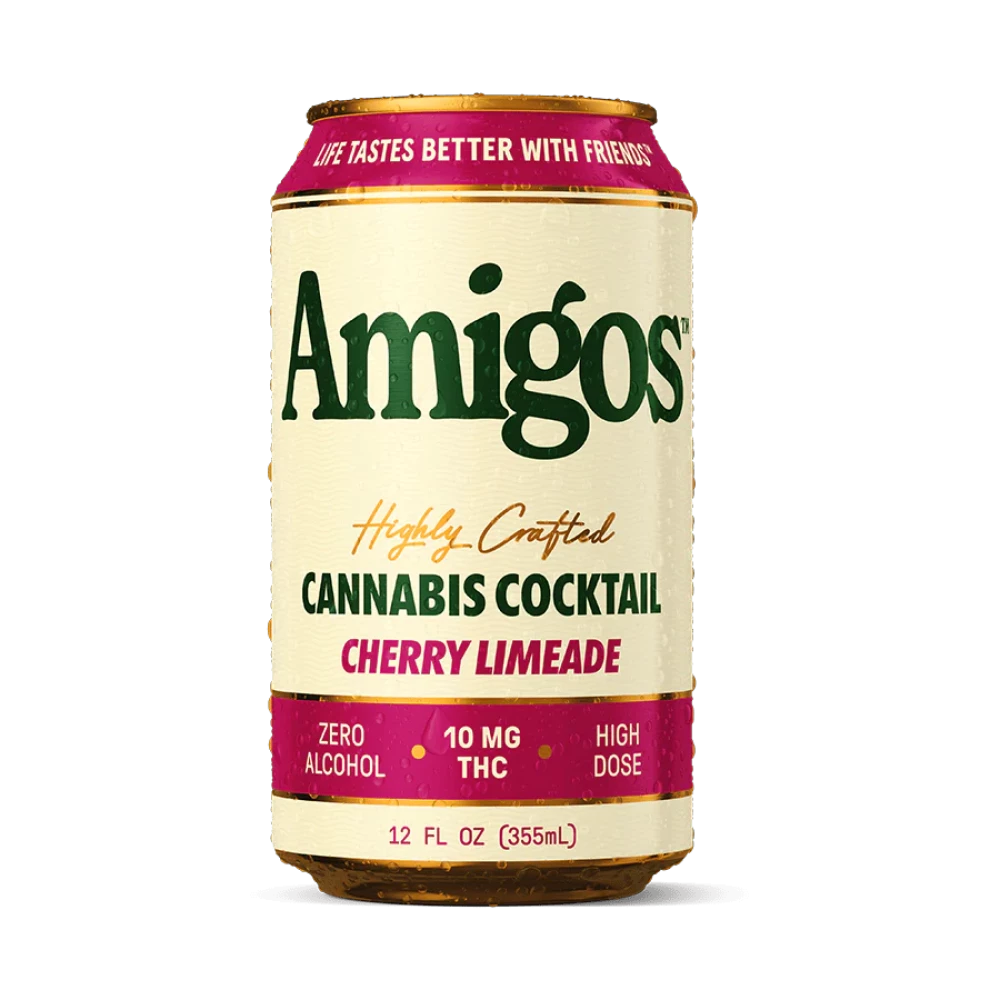 Amigos Cherry Limeade 5mg THC Beverage -  24ct