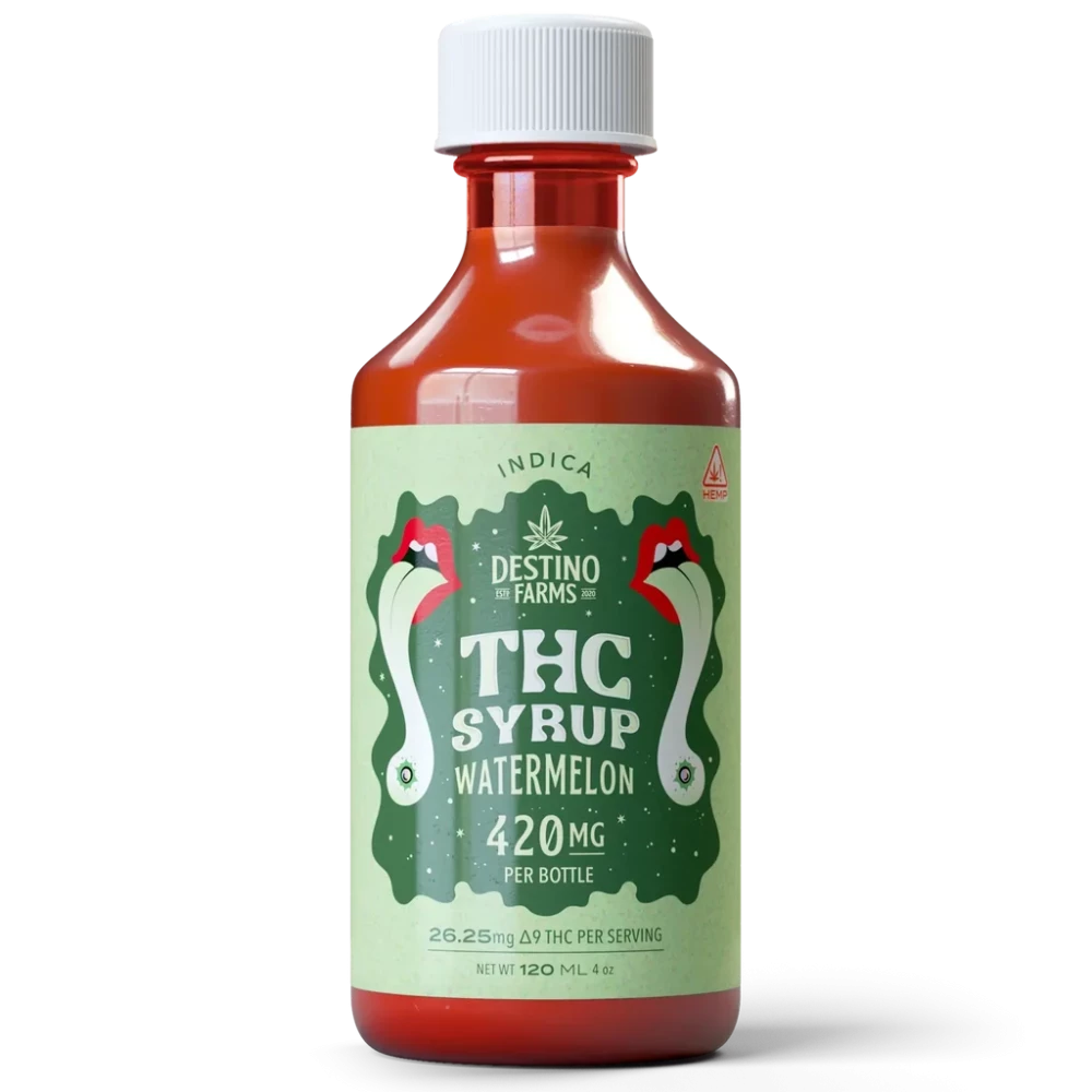 Highest Goods Destino Farms D9 420mg THC Syrup